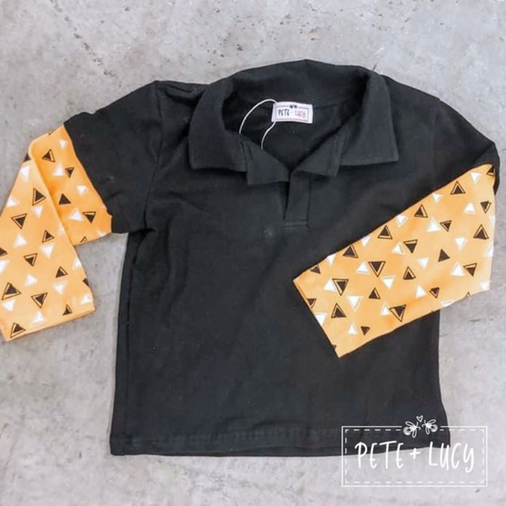 Pete & Lucy Boy’s Dress Polo Shirt